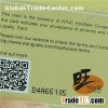 4C 4C Printing Card with QR Code