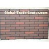 Red Smooth Split Face Brick For Exterior Cladding Wall Building Construction