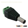 CCTV Power Connector- Male Plug With Screw Terminals(PC102)