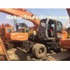 Hitachi ZX160W Used Wheel Excavator 17300kg Used Excavating Equipment
