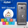 AlyBell Visual system night vision video doorbell two way talk WIFI wireless door phone intercom