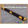 Heavy Duty Rubber Wheel Stopper , Reflective Car Parking Automatic Wheel Chocks