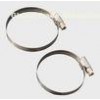 Zinc Plating Round Coupling Industrial Hose Clamps For Steel Pipeline