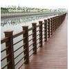 Low Maintenance Brown WPC Deck Flooring , Composite Fencing Materials