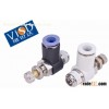 pneumatic connector coupling plastic quick fitting