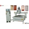Three workstages wood CNC router for door     CC-MS1325AS-3