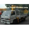 Telescopic Boom Truck Crane , Transportation Lorry Mounted Crane