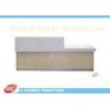 ODM MDF Wood Reception Desk Paint Finished / Office Reception Furniture