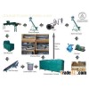 Annual Output 1,500t Charcoal Production Line
