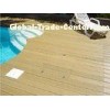 Anti Crack SPA Surround WPC Deck Flooring , Wood Plastic Composite Lumber