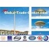 30m Q345 customized galvanized High Mast Pole with lifting systems
