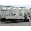 Cargo Mobile Crane Truck 3.2 Ton , XCMG Truck With Crane
