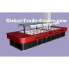Stainless Steel 380V Commercial Buffet Equipment 400L , Customized Buffet Counter