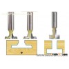 T Slatwall Channel CNC Router Cutter Bits for Slat Wall T Slot Cutting