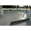 Wood Plastic Composite Outdoor Flooring And Fence For Balcony , Engineered Decking