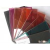 Colored float glass