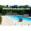 Children Proof 10mm 12mm Swimming Pool Glass Fence Around Pool Safe Fencing