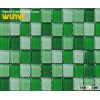 Green Crystal Glass Mosaic Kitchen Tile & Bathroom Tile