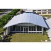 15m width clear span temporary tent structures