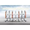 Aluminium Alloy Portable Crowd Control Gates , Temporary Barrier Gate