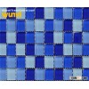 Blue Crystal Glass Mosaic Tile For Swimming Pool Mosaic Tile/Bathroom Wall Mosaic Tile