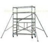 Lightweight Ladder Multi Purpose Aluminium Mobile Scaffold / Mobile Scaffold With Wheels