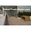 Environmental WPC Decking Floor Engineered For Corridor & Decoration