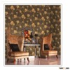 Heavy embossed PVC vinyl wallpaper