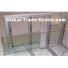 19mm Thick Architectural Decorative Flat Tempered Glass Table Top Colored , High Strength
