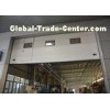 Commercial Finger proof panel design industrial sectional doors with safety airbag