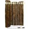 Black Bamboo Fence roll