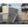 Foldable, Movable, Galvanized Steel Ablution Container With Steps OEM