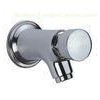 Single Hole Timing Control Self Closing Brass Basin Water Mixer Taps , Wall Mounted Faucet