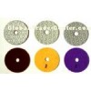 Diamond polishing pad