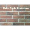 Durable Heat Resistant Artificial Wall Thin Veneer Brick Tiles For Outdoor 12mm Thickness