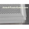 Beveled Angle Acoustic Lay In Suspended Metal Ceiling Tiles Sheet install with T bar