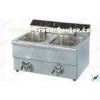 Outdoor Electric Deep Fryer Commercial For Easy Clean , 3.25KW + 3.25KW