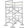 Q235 Walk Through Falsework Frame Scaffolding / Aluminium Scaffold For Powder Coating , Painting