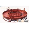 Red Rounded Lifting Powered High Working Rope Suspended Platform for Building Maintenance