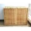 Durable Solid Wood Bathroom Furniture Portable Walnut Clothes Boxes