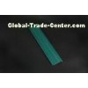 Green Casement PVC Window Frames / Vinyl Window Extrusions Glossy Surface
