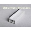 Co-extrusion PVC Window Profiles Glossy Surface , European Style