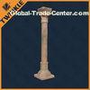 Cloudy Rosa Natural Stone Column Red For House Decoration