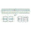 Professional Durable 20ft Container Camp For Living , Modern Modular Prefab Home