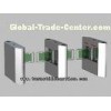 Automatic dual swing gate turnstile / barrier for Supermarket , Bus Station and Airport