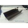Brown 7 Inch PVC Rain Gutter , Single Wall Rain Carrying / Drainage System And Accessories