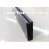 False Square Pipe Linear Metal Ceiling panel Black , suspended Metal Ceiling System