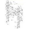 Aluminium Steel Mini Foldable Platform Construction Scaffolding For Building Maintenance