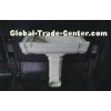 7 inch PVC rain gutters , single wall Rain carrying / drainage system