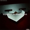 Metal ceiling clip-in system baffle ceiling V shape strip ceiling